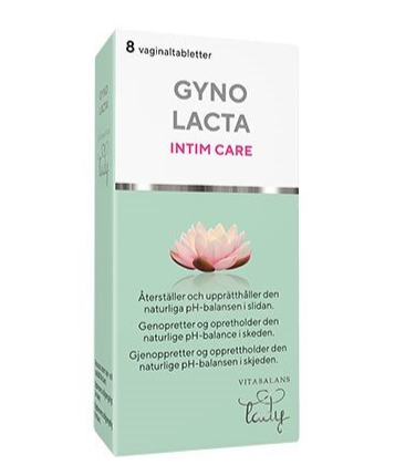 Gynolacta Intime Care 8tab – Sundhedspleje til kvinder