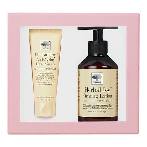Ny Nordic Herbal Joy Gaveæske med Håndcreme & Lotion