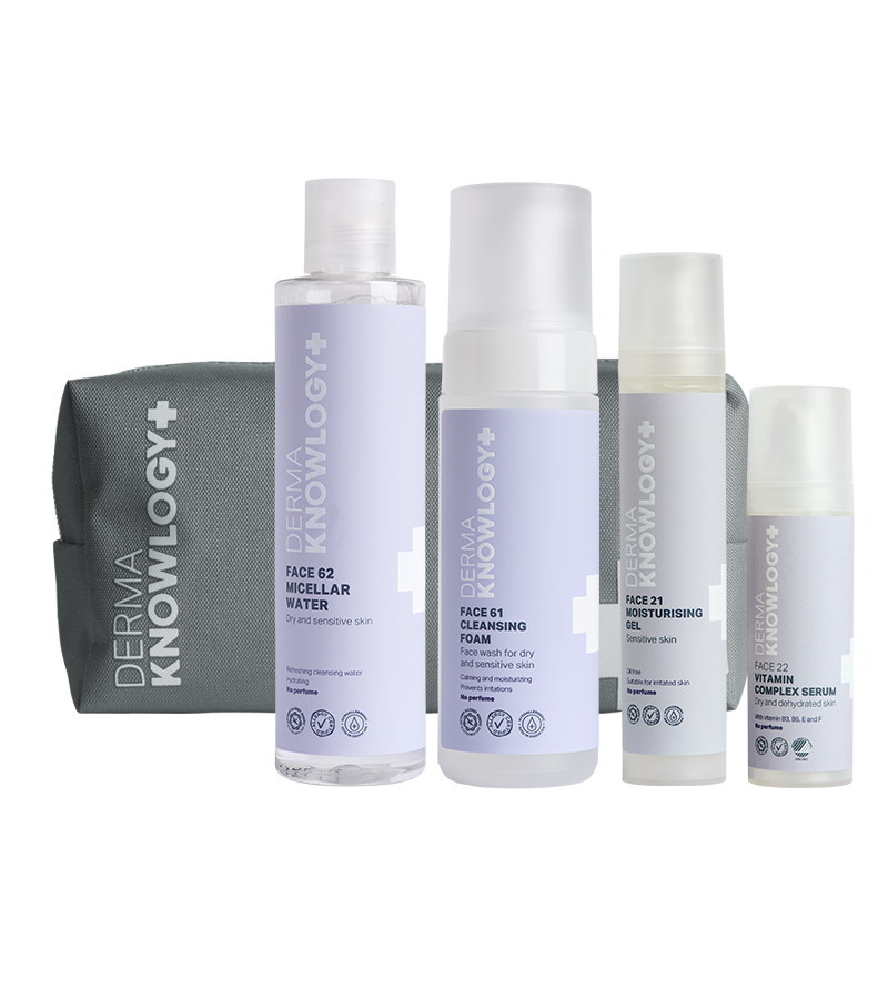 Rosa Dermaknowlogy Hudplejesæt til Rosacea - Spar nu!