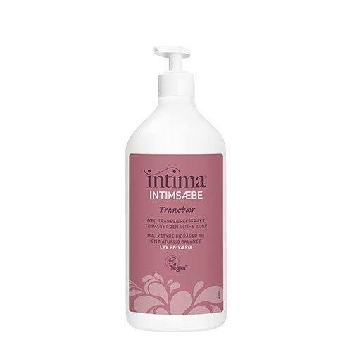 Intima Intimsæbe med Tranebær 500ml – Skånsom Pleje til Dig