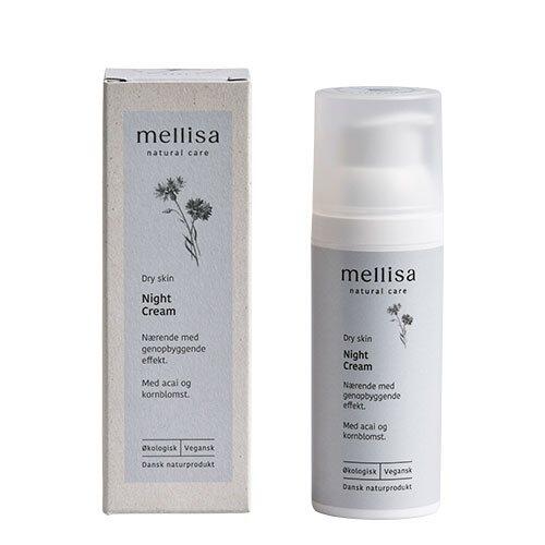 Mellisa Natcreme til Tør Hud 50ml – Intensiv Pleje!