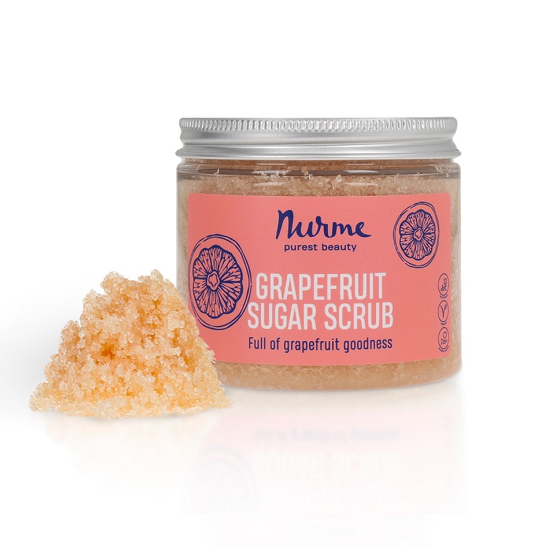 Forfriskende Bodyscrub med Grapefrugt - Nurme Hudpleje