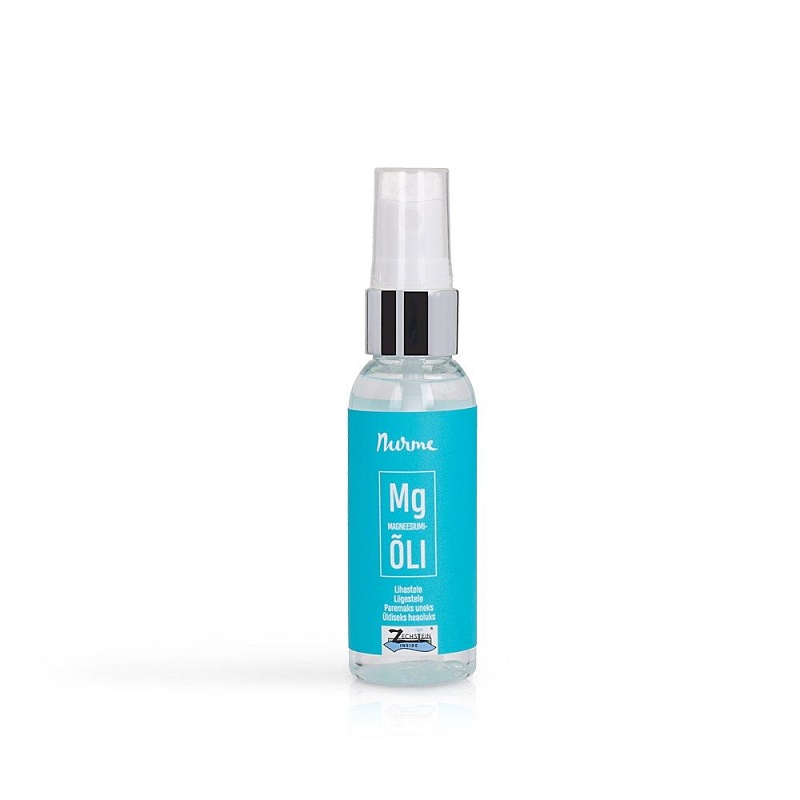 Nurme Magnesiumolie 50ml – Praktisk Rejsevenlig Spray