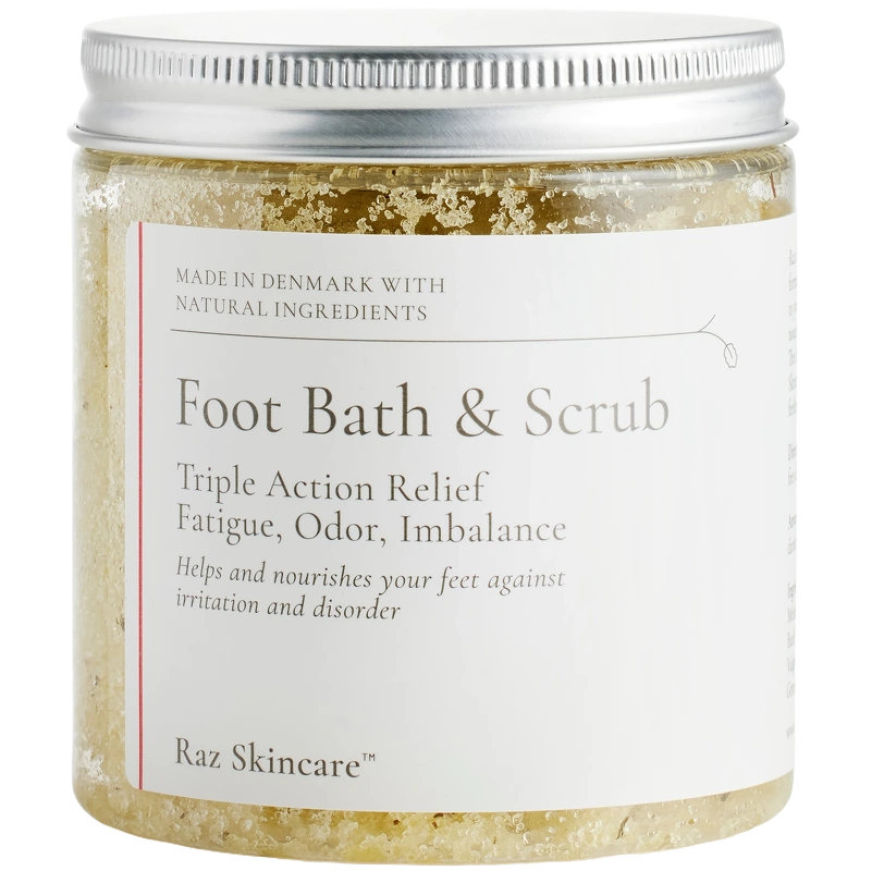 Raz Skincare Fodbad & Scrub – Forkæl Dine Fødder