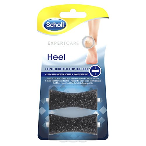 Scholl Expertcare Hælfil Rullehoveder – Effektiv Fodpleje