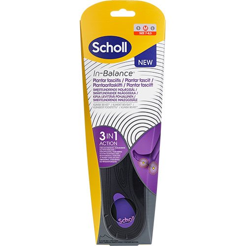 Scholl Med Indlægssåler til Plantar Fasciitis - Tilbud!