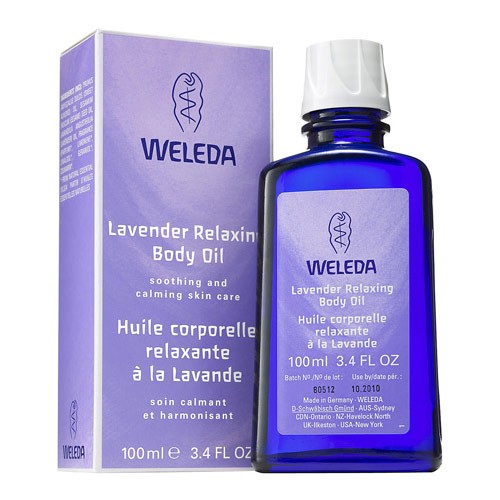 Beroligende Lavendel Kropolie 100 ml – Weleda Hudpleje