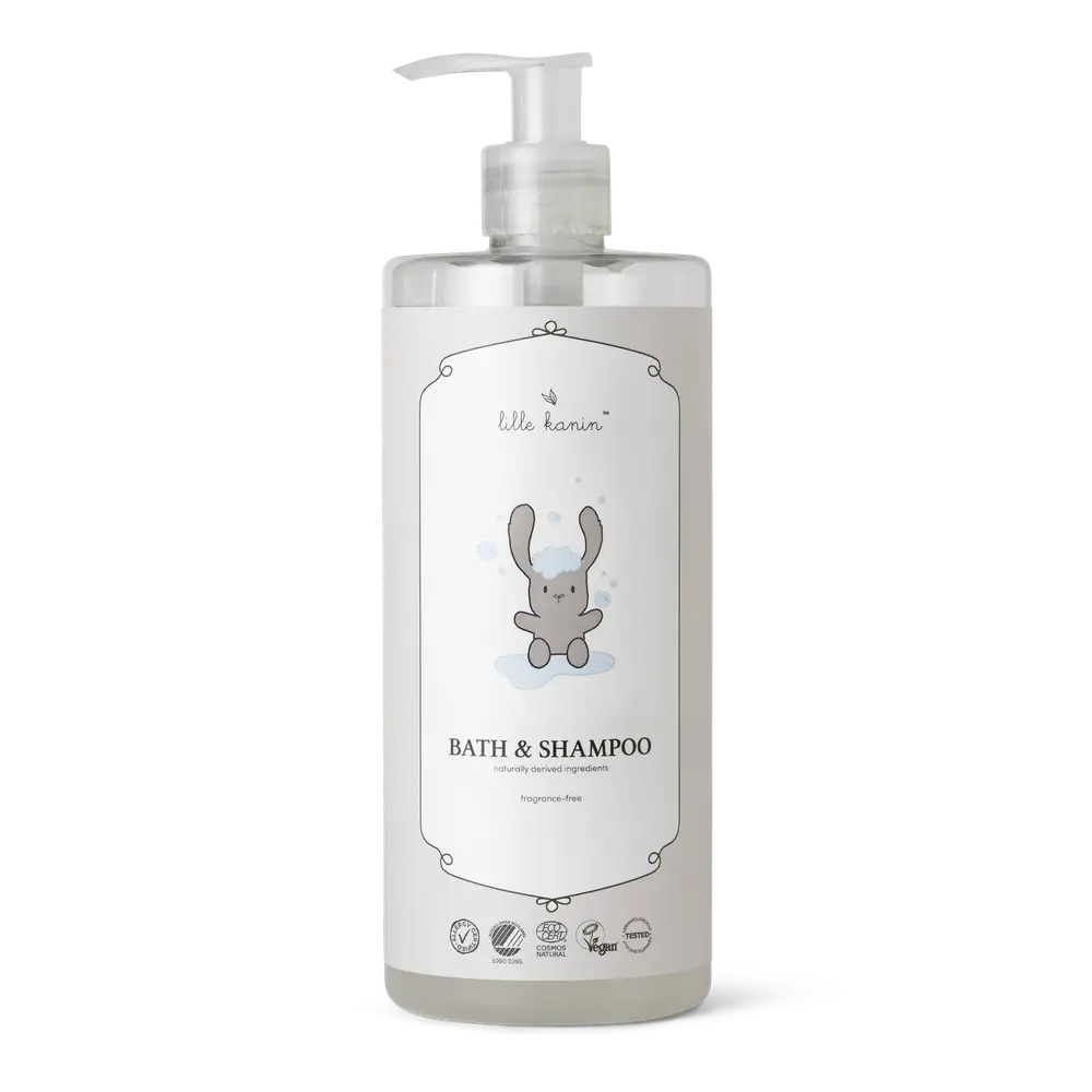 Mild Bad & Shampoo til Børn - Lille Kanin 500 ml
