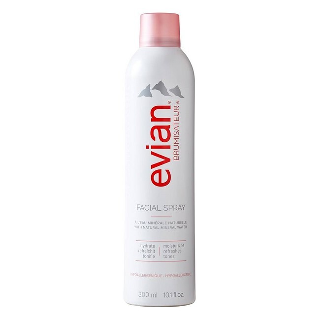 Evian Ansigtsspray med Mineralvand 300 ml – Frisk Hudpleje
