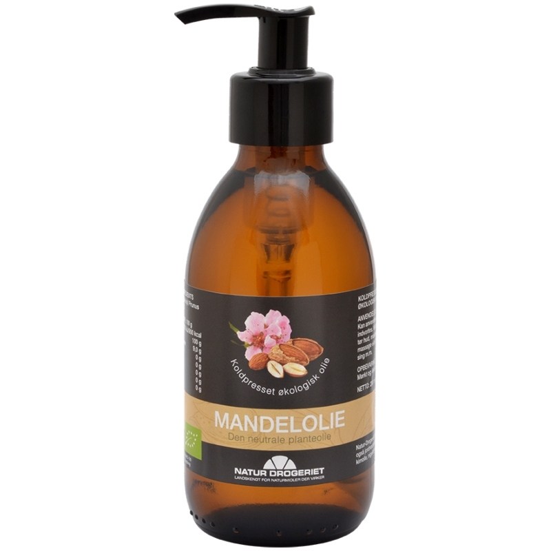 Økologisk Mandlerolie 200 ml – Perfekt til Madlavning & Pleje
