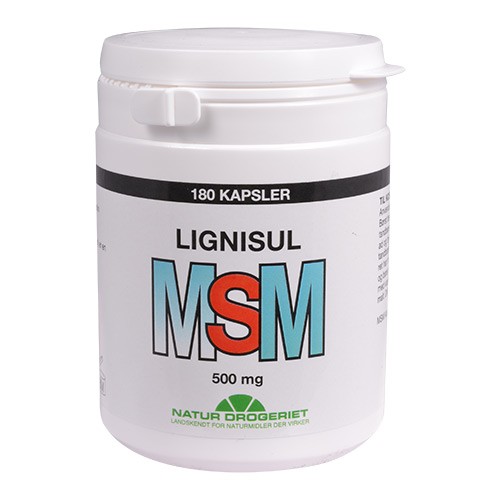 Lignisul MSM Kapsler 500 mg – 180 stk. til sundhed og velvære