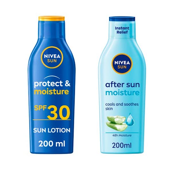 Nivea Solbeskyttelse & Fugtighedscreme SPF30 Sæt