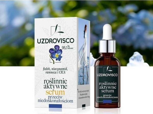 UzdroviscoPlant Serum mod Ufuldkommenheder 30ml - Black Friday!