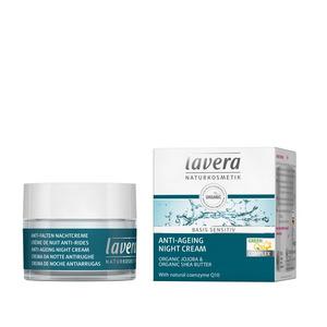 Lavera Basis Sensitiv Q10 Anti-Age Natcreme - Natlig Pleje