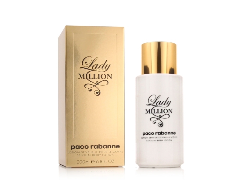 Paco Rabanne Lady Million 200ml – Luksuriøs Parfume til Kvinder