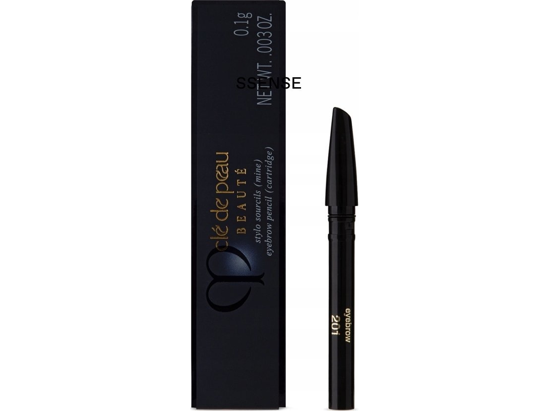 Cle De Peau Beauté Retractable Øjenbrynspen 201 - Black Friday Tilbud