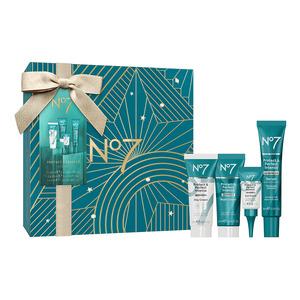 No7 Anti-Aging Hudplejesæt til Strålende Hud
