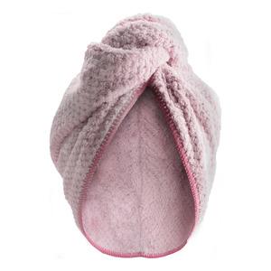 Parsa Beauty Mikrofiber Hårturban – Hurtig Tørring i Rosa