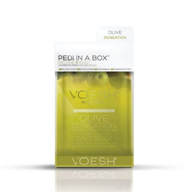 Voesh Pedi Box Olive Sensation – Luksus Fodpleje derhjemme