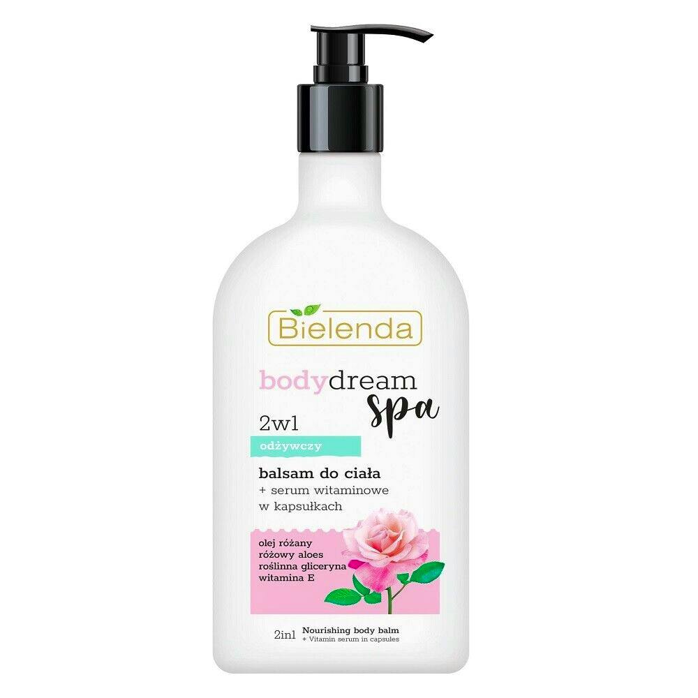 Bielenda Body Dream Spa 2in1 Nourishing Body Lotion Vitamin Serum Capsules 350 - Bielenda Hudpleje  - 5902169051693