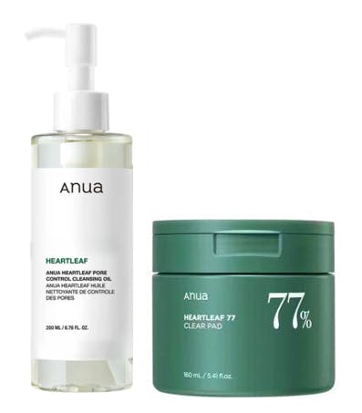 Anua Heartleaf Renseolie & Clear Pads – Effektiv Hudpleje