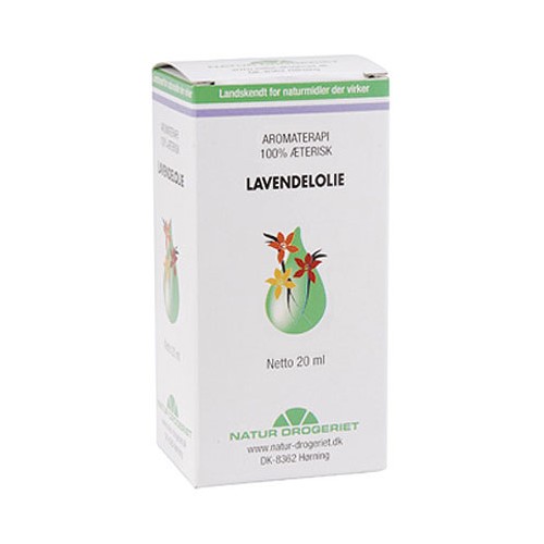 Lavendelolie æterisk Natur Drogeriet - Natur-drogeriet Hudpleje  - 5703137354934