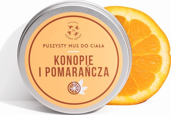 Washington Cztery Szpaki Muskelcreme med Hamp og Appelsin 150ml