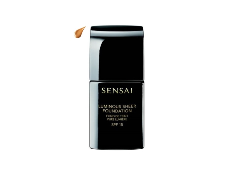 Sensai Luminous Sheer Foundation Spf15 Dame 204 Warm Beige - Sensai Hudpleje  - 4973167228456