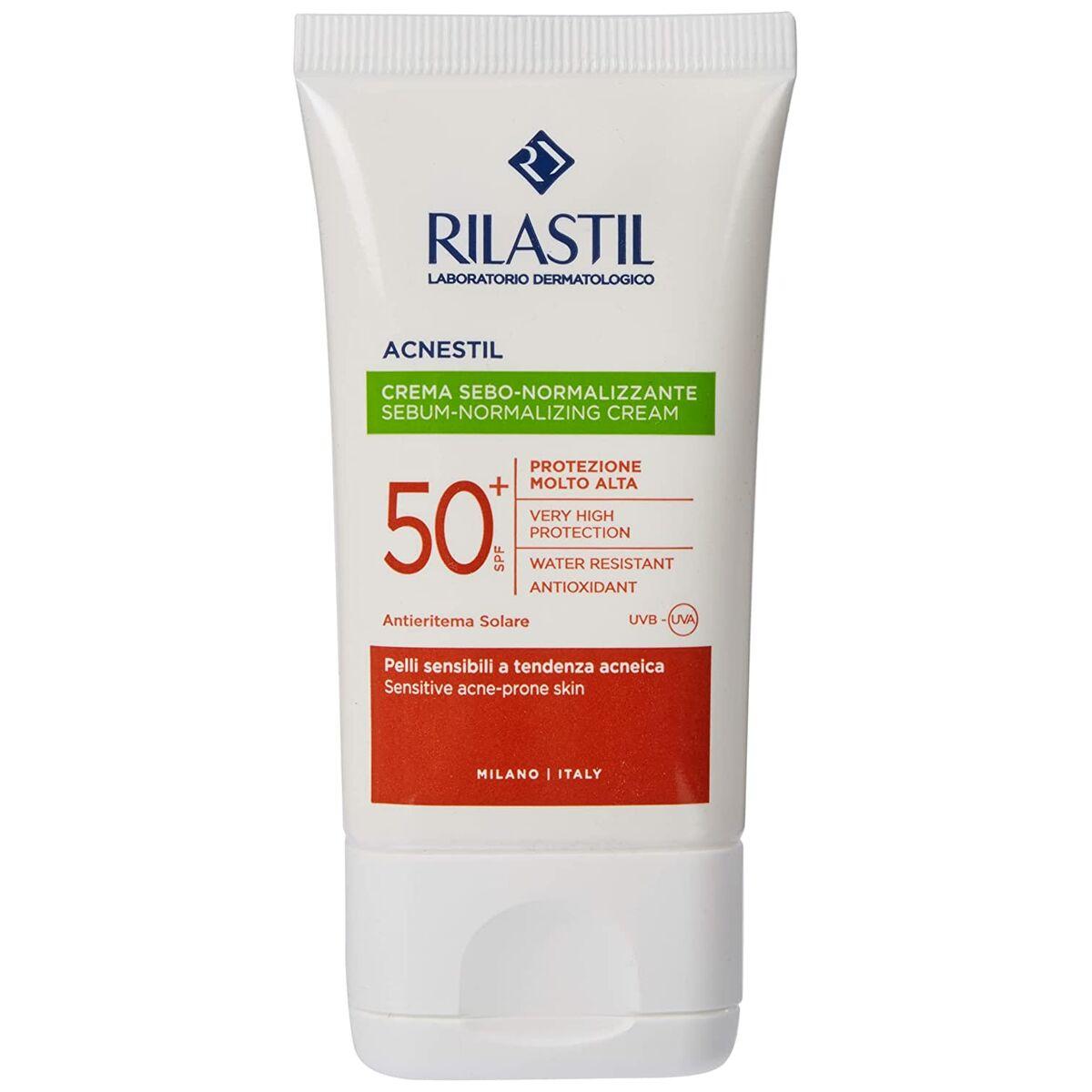 Rilastil Solcreme til Ansigt SPF 50 - 40 ml til Sensitiv Hud