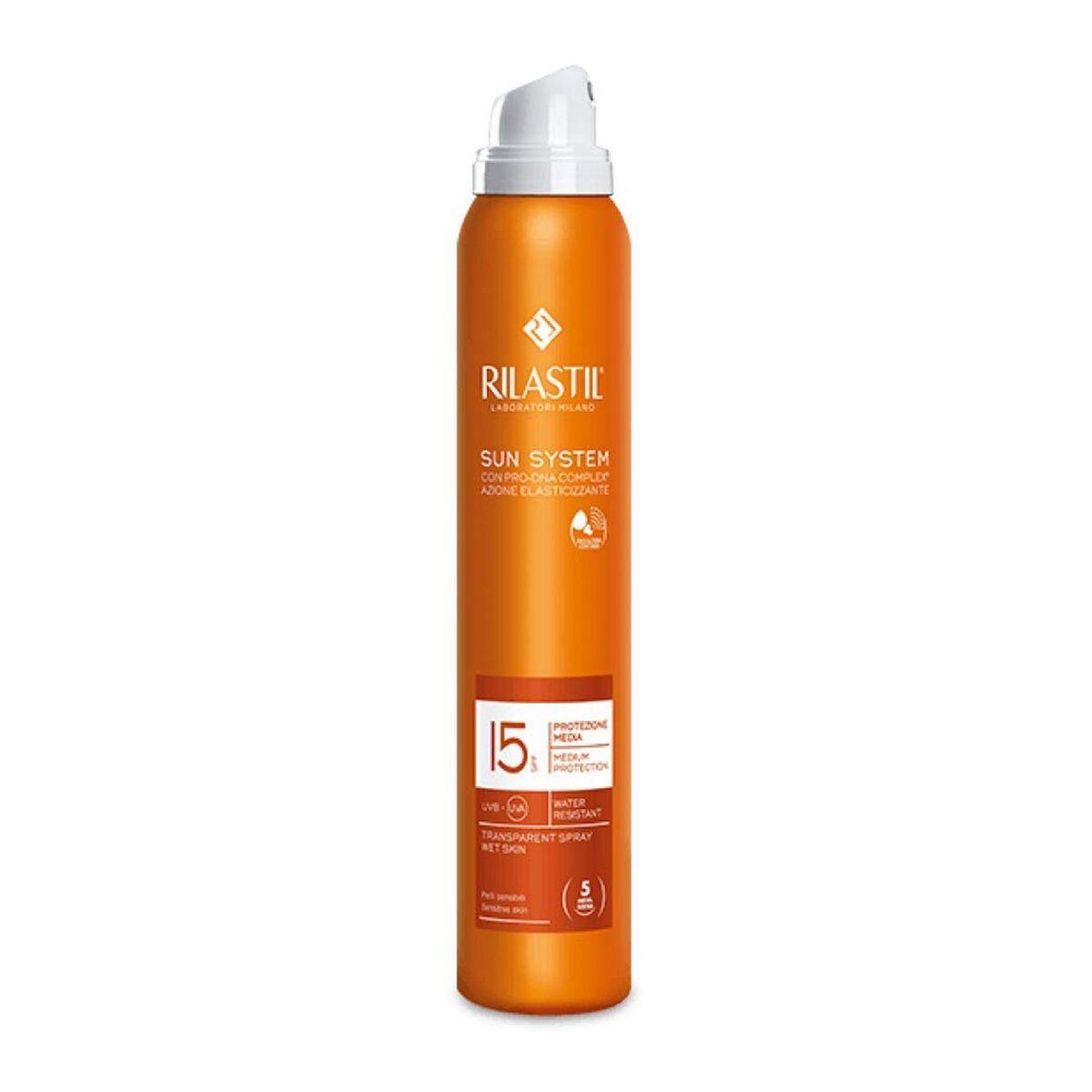 Krop Solcreme Spray Rilastil Sun System Gennemsigtig Spf 200 - Rilastil Hudpleje  - 8050444850404