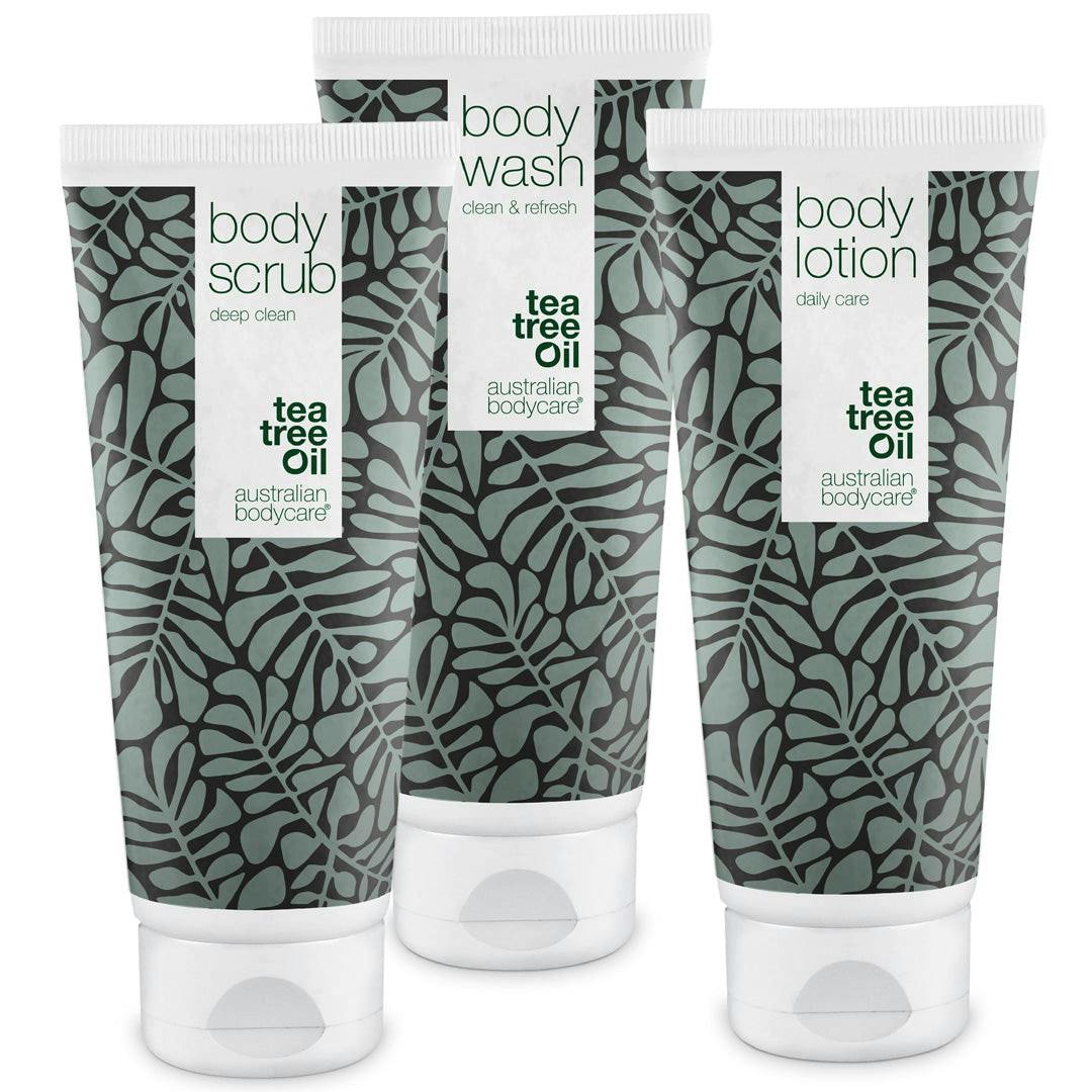 Australian Bodycare Hudpleje Sæt – Rens, Skrub & Pleje