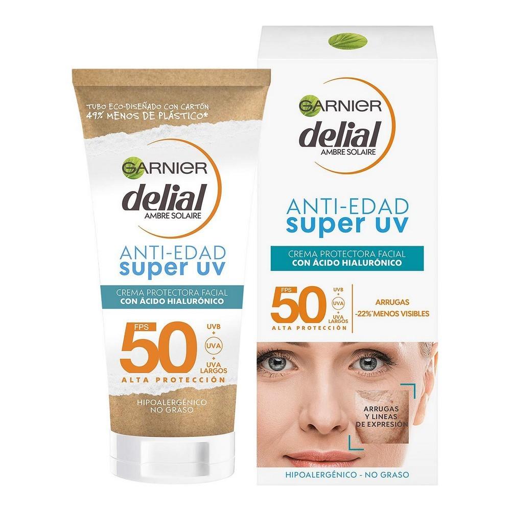 Garnier Solcreme Anti-Age SPF 50 - Optimal solbeskyttelse!