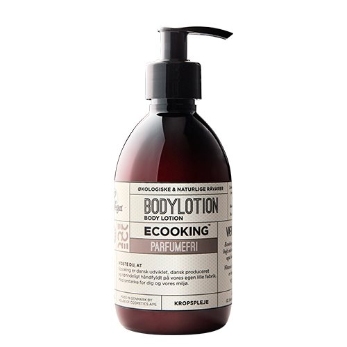 Ecooking Bodylotion Parfumefri 300 - Ecooking Hudpleje  - 5712350501674