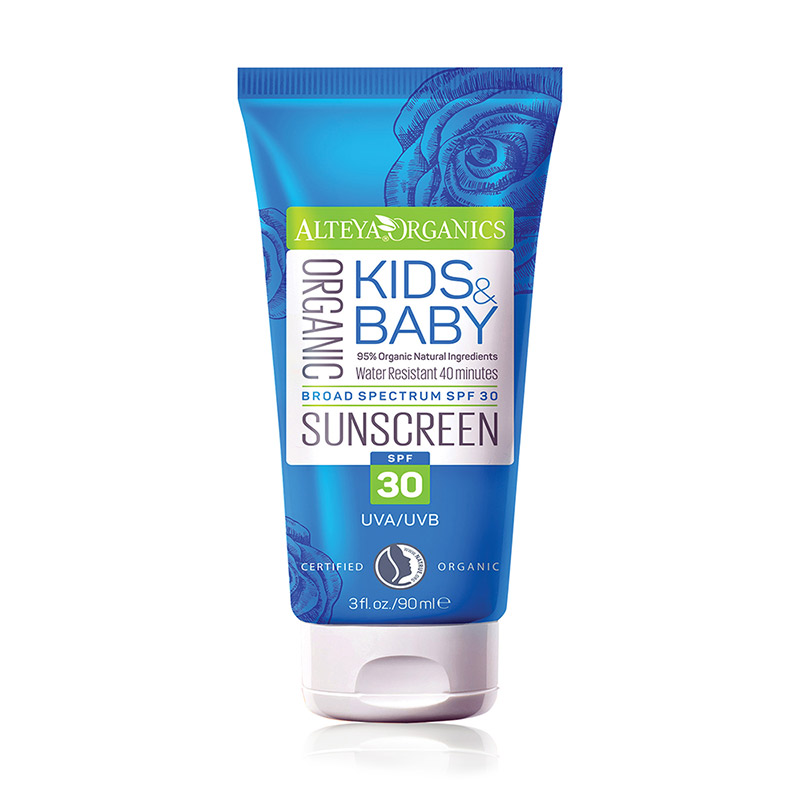 Alteya Organics Økologisk Solcreme til Børn og Babyer SPF 30