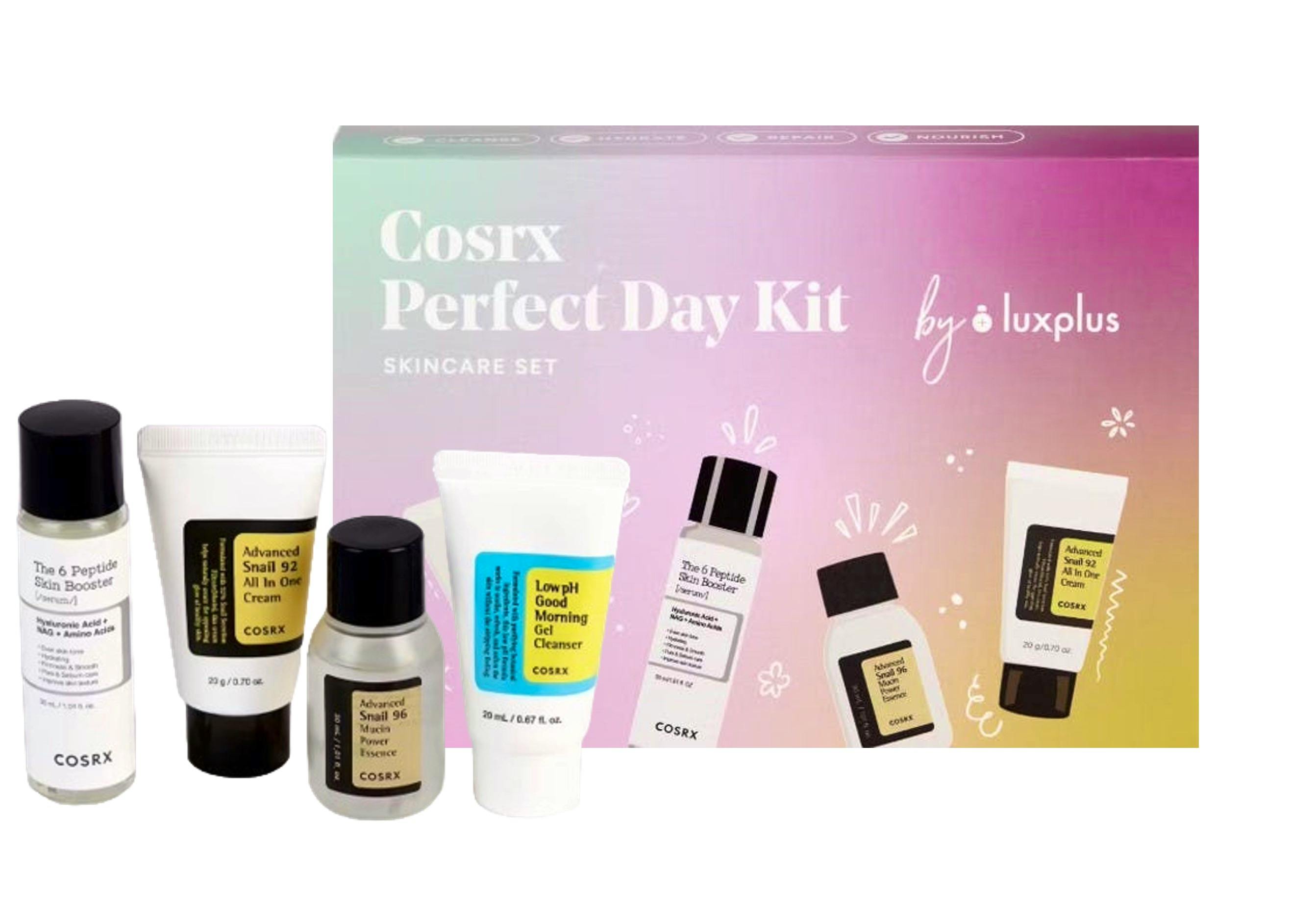 Cosrx Bestsellers Gaveæske med Snail Mucin og Peptider