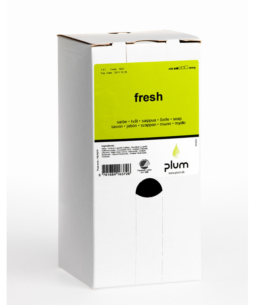 Plum Fresh Håndsæbe - Mild og Svanemærket til Daglig Brug
