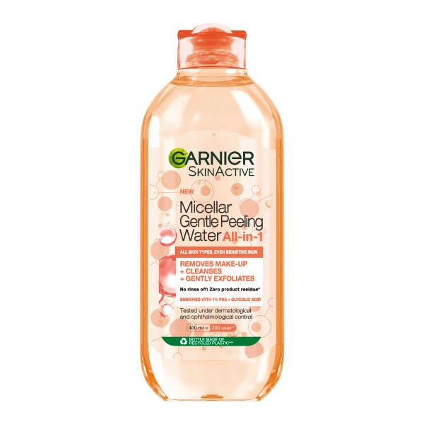 Garnier Skånsom Micellar Peeling Vand 400 ml - Hudpleje