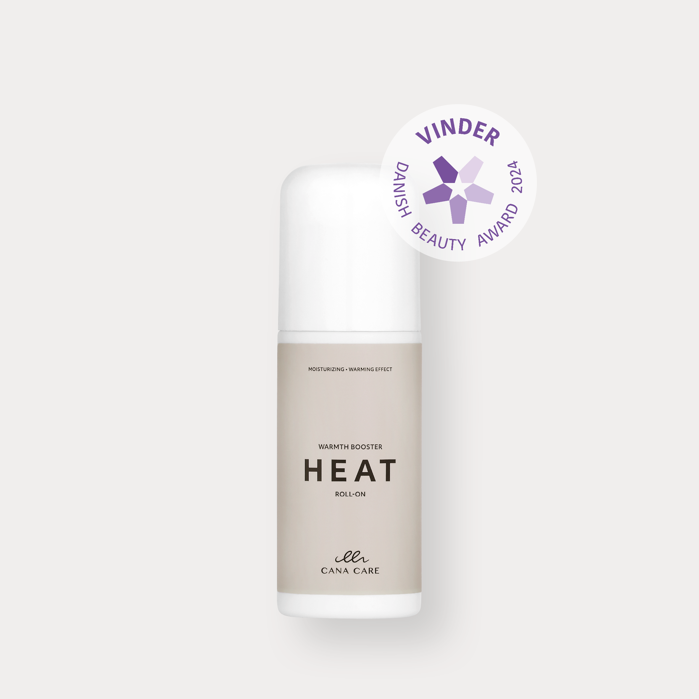 Heat – Cana Care Hudpleje Roll-On med Varmeeffekt