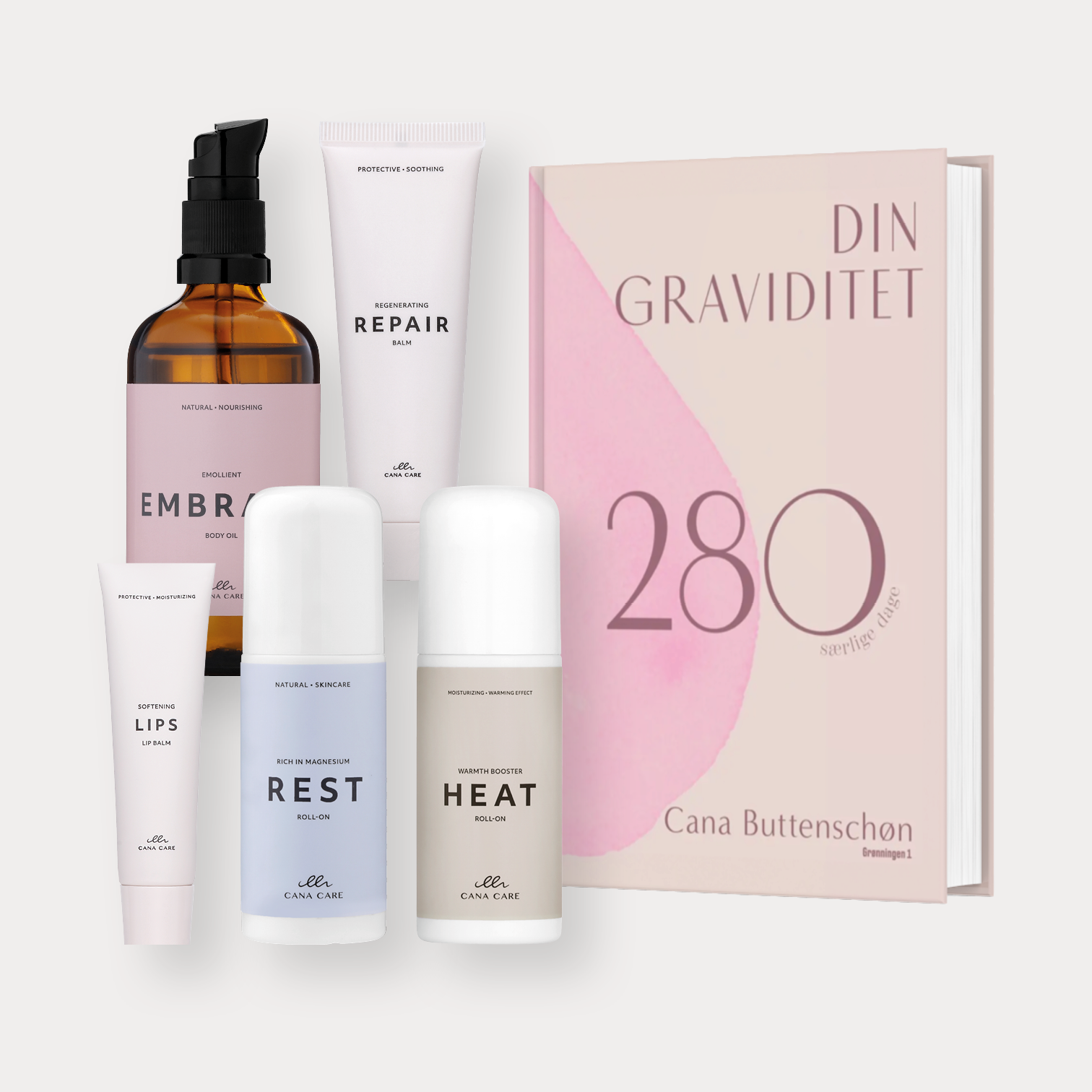 Ultimativ Graviditet - Cana Care Hudpleje Pakke