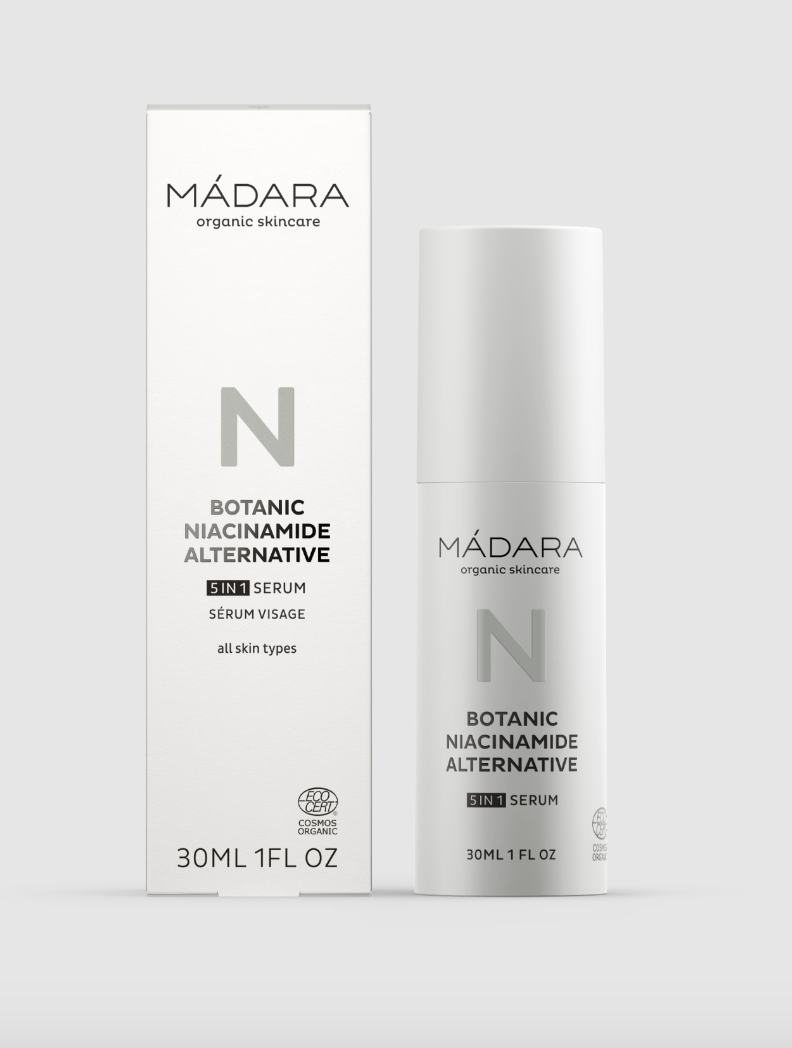 Madara Botanic Niacinamid 5i1 Serum - Naturlig Hudpleje