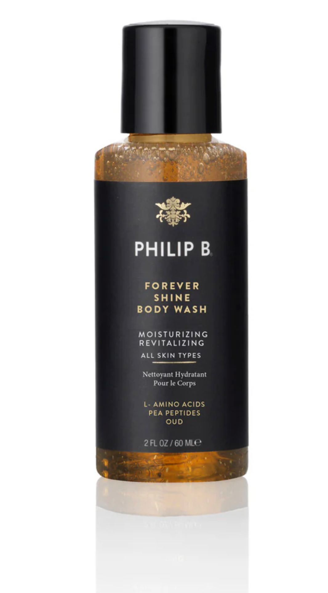 Philip B. Forever Shine Body Wash 60ml – Luksuriøs Shower Gel