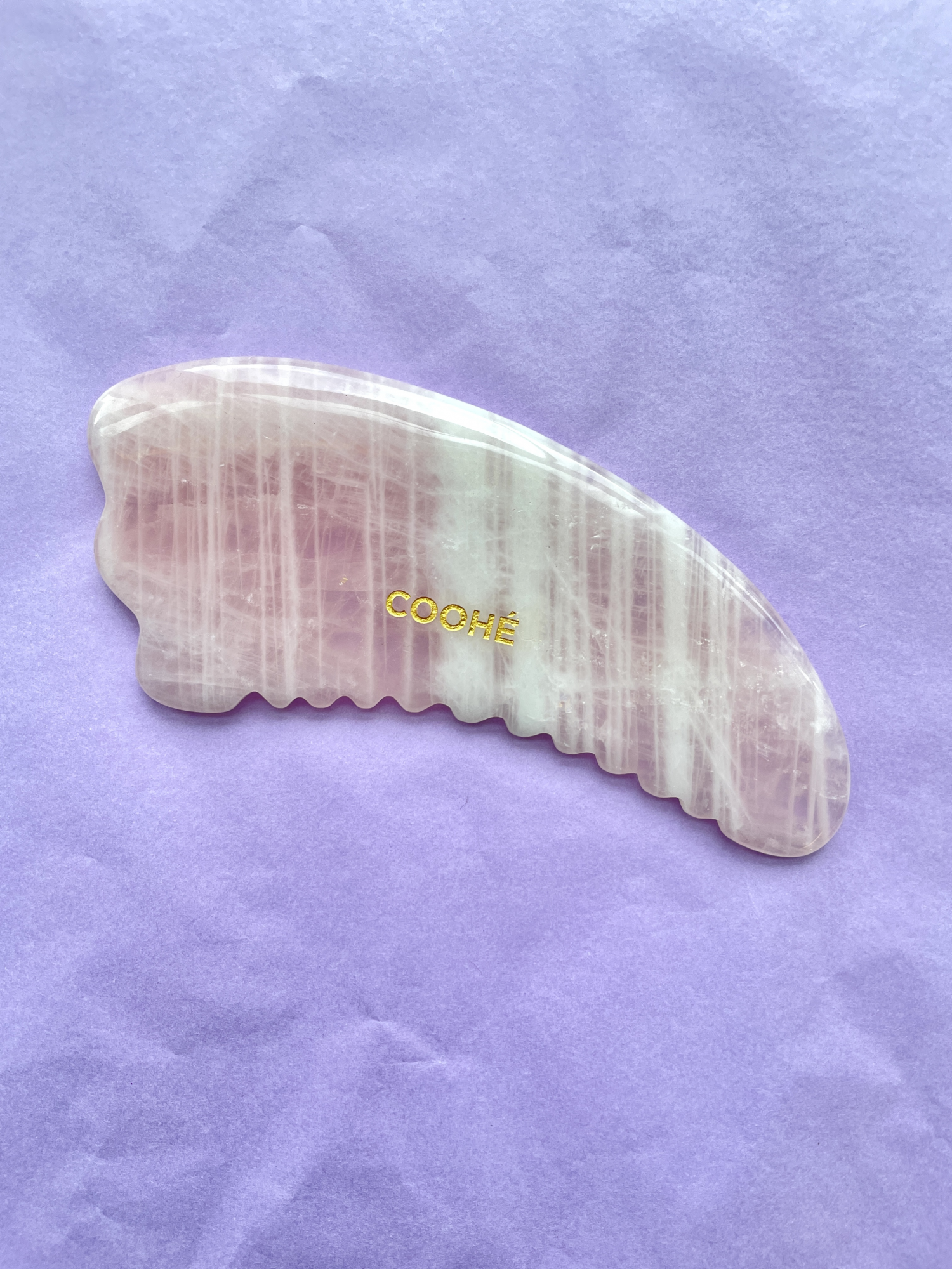 Cooh Rosenkvarts Gua Sha til Kropsmassage – Udsalg!