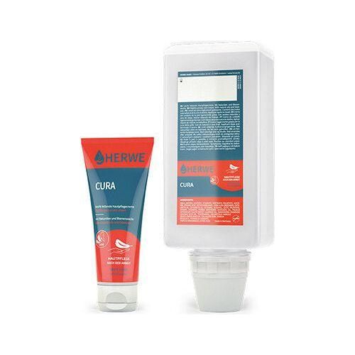 Herwe Cura Hudpleje 1000 ml - Ideel til Sund Hud