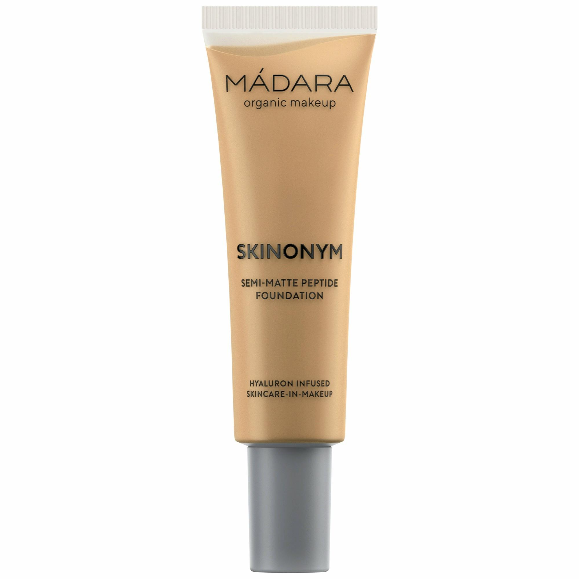 Mdara Skinonym Semi Matte Peptide Foundation Golden Sand - Mádara Hudpleje  - 4752223012327