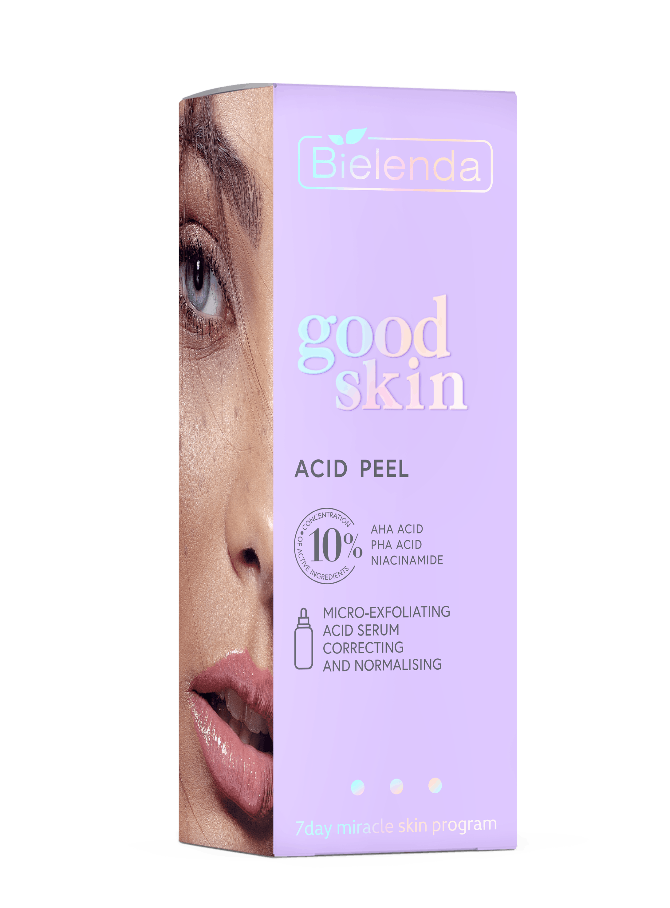 Bielenda Good Skin Acid Peel Correcting And Normalizing Micro Exfoliating Acid Serum - Bielenda Hudpleje  - 5902169058173