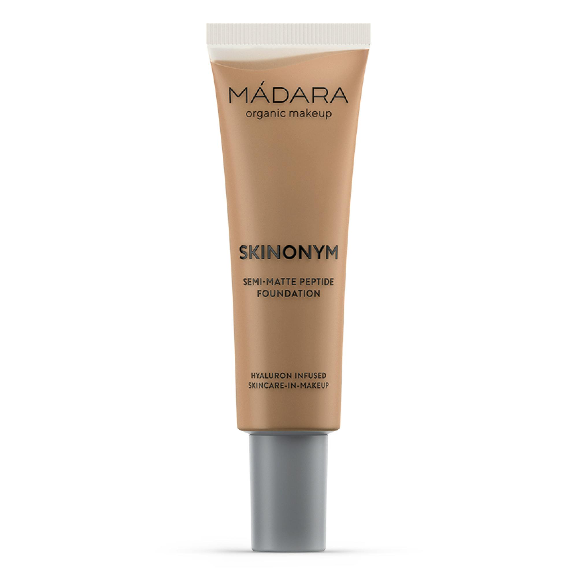 Mdara Skinonym Semi Matte Peptide Foundation Warm Tan - Mádara Hudpleje  - 4752223015052