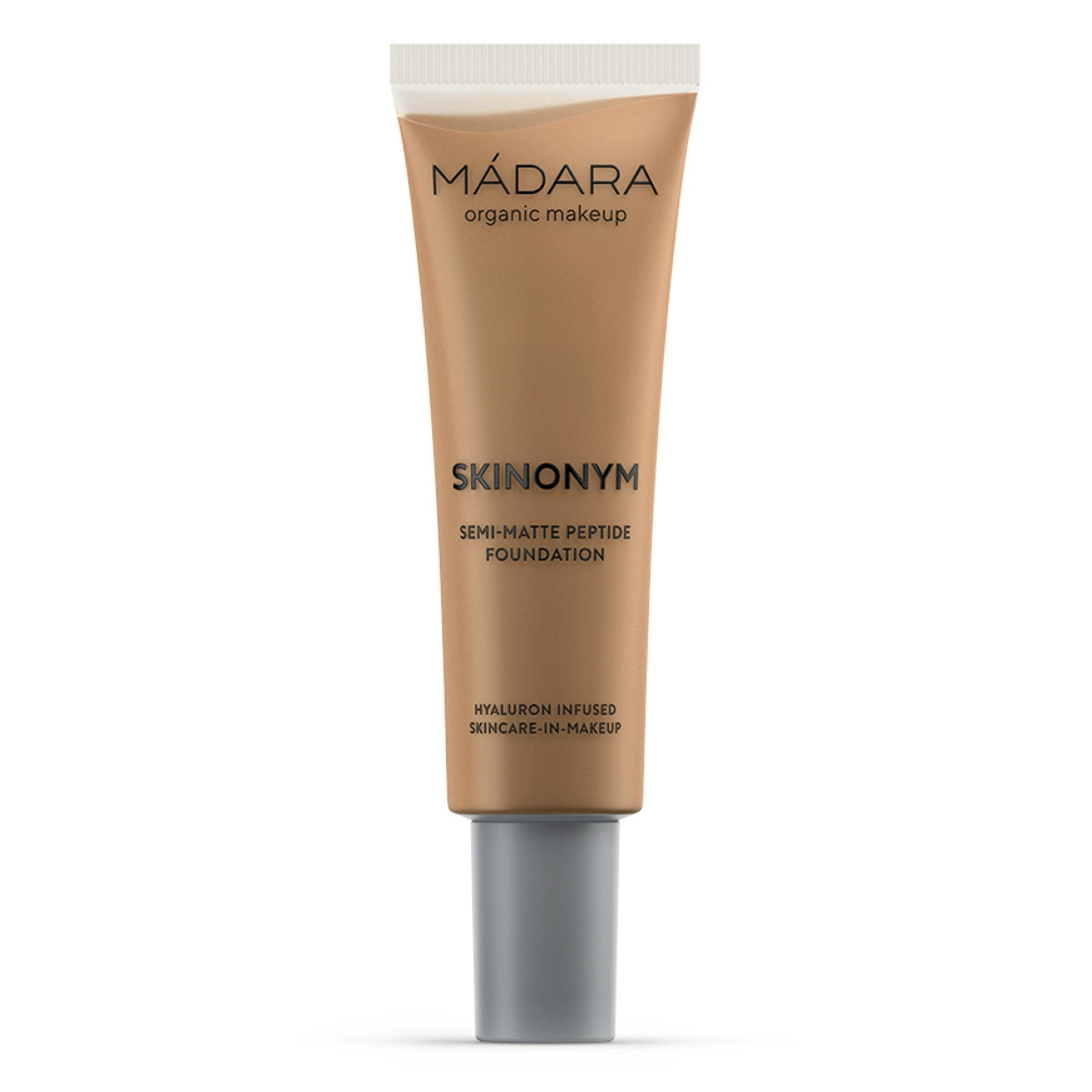 Mádara Skinonym Semi Matte Peptide Foundation - Caramel
