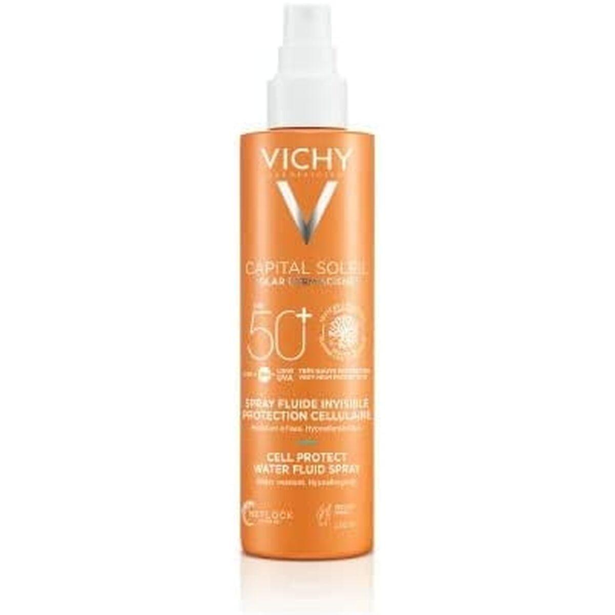 Vichy Capital Soleil Solcreme Spray 200 ml SPF 50 - Sikker Beskyttelse