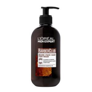 L'Oréal Men Expert Barber Club 3-i-1 Rensegel til Mænd