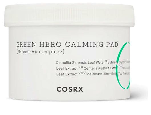 Grøn Cosrx One Step Green Hero Calming Pad Stk - Cosrx Hudpleje  - 8809598453050